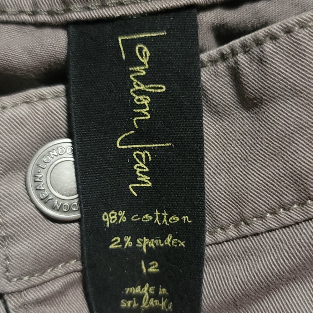London Jeans size 12 grey